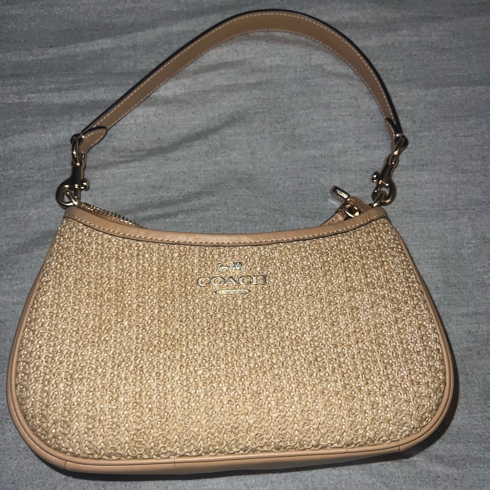 Coach Teri Woven Shoulder Bag